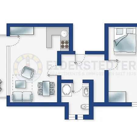 Apartment Wohnung 12 Strandpunkt Id 125 *